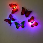 Butterfly Night Lamp Colour-Full Home Decoration Color Changing Led - Image 5