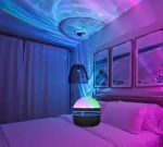 Water Ripple Ocean Waves Projector Lamp , with 14 Light Effects