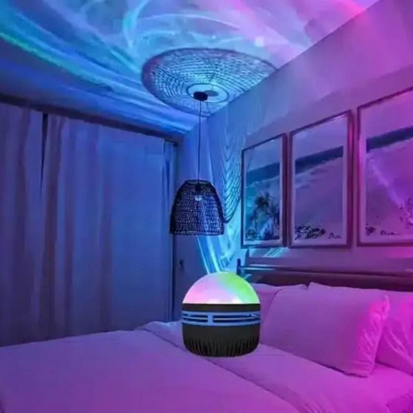 Water Ripple Ocean Waves Projector Lamp , with 14 Light Effects